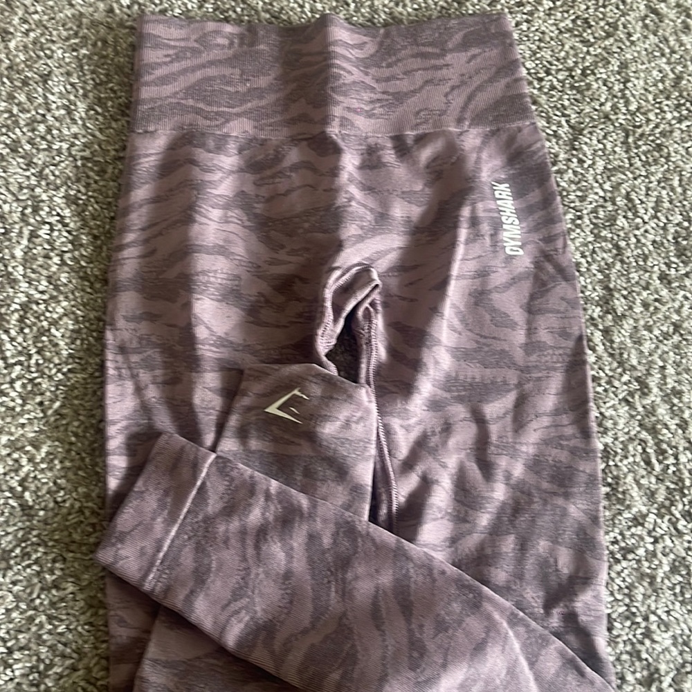 Pink Zebra print Gymshark Leggings.